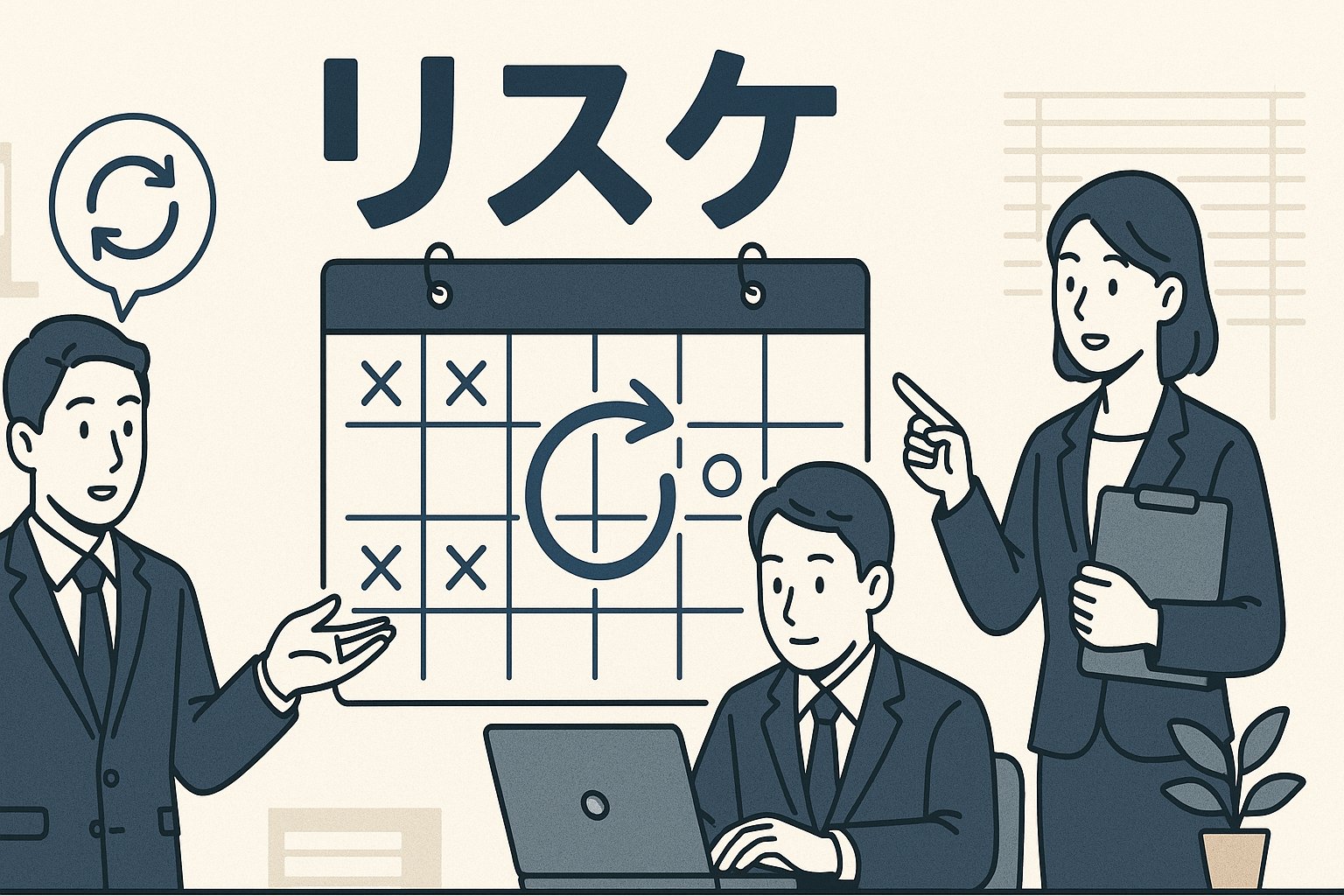 ビジネス用語リスケとは