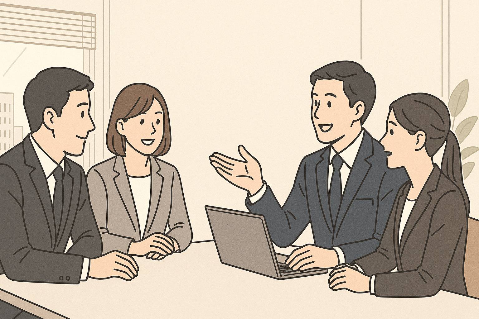 ビジネス　会話