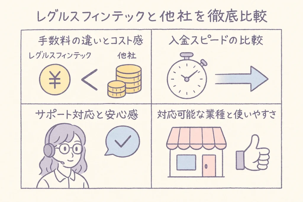 レグルスフィンテック他社比較